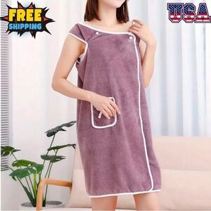 New 1epc Wearable Ladies Bath Towel Shower Wrap Quick Dry Towels Dress
